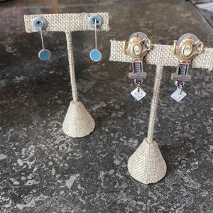 2 pair gallery earrings